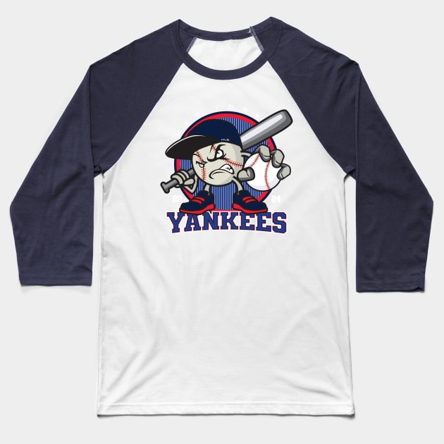 New York Baseball - 2024 Season Baseball T-Shirt by Nagorniak